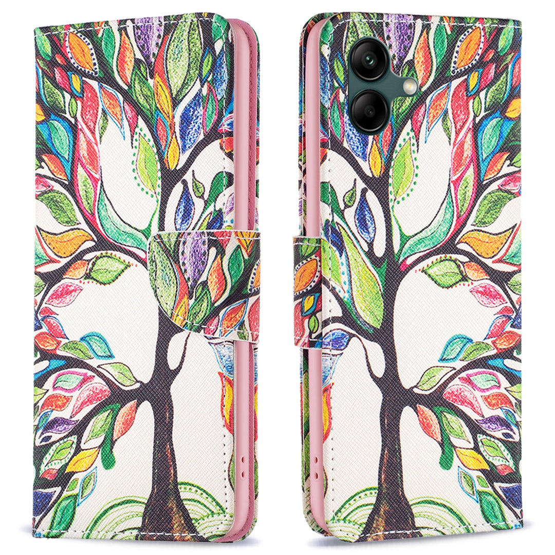 For Samsung Galaxy A05 4G Leather Case Wallet Stand Phone Cover