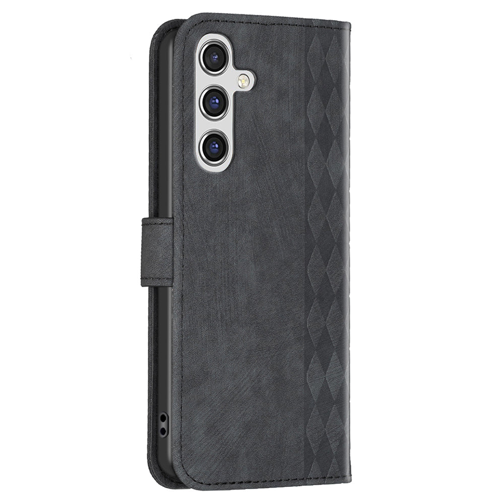 For Samsung Galaxy A15 4G Case Imprinted PU Leather Phone Stand Wallet Cover