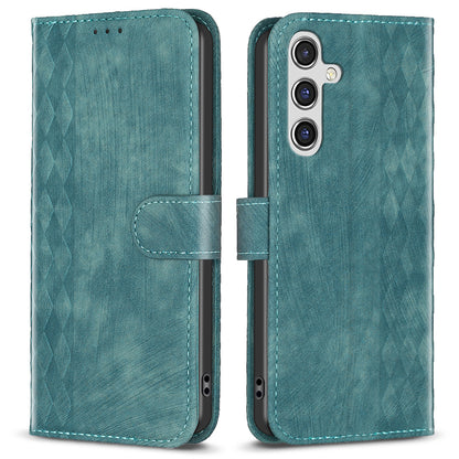 For Samsung Galaxy A15 4G Case Imprinted PU Leather Phone Stand Wallet Cover