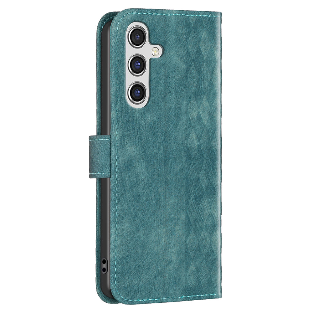 For Samsung Galaxy A15 4G Case Imprinted PU Leather Phone Stand Wallet Cover