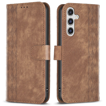 For Samsung Galaxy A15 4G Case Imprinted PU Leather Phone Stand Wallet Cover