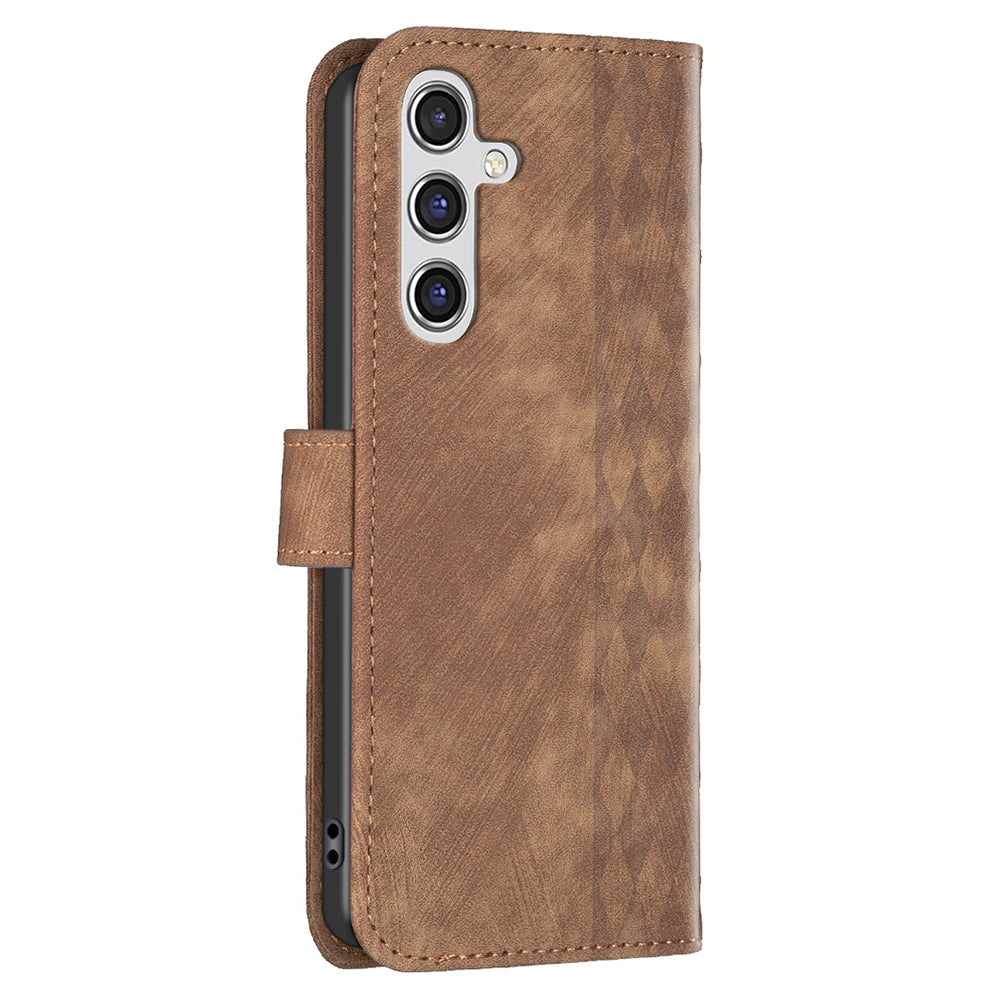 For Samsung Galaxy A15 4G Case Imprinted PU Leather Phone Stand Wallet Cover