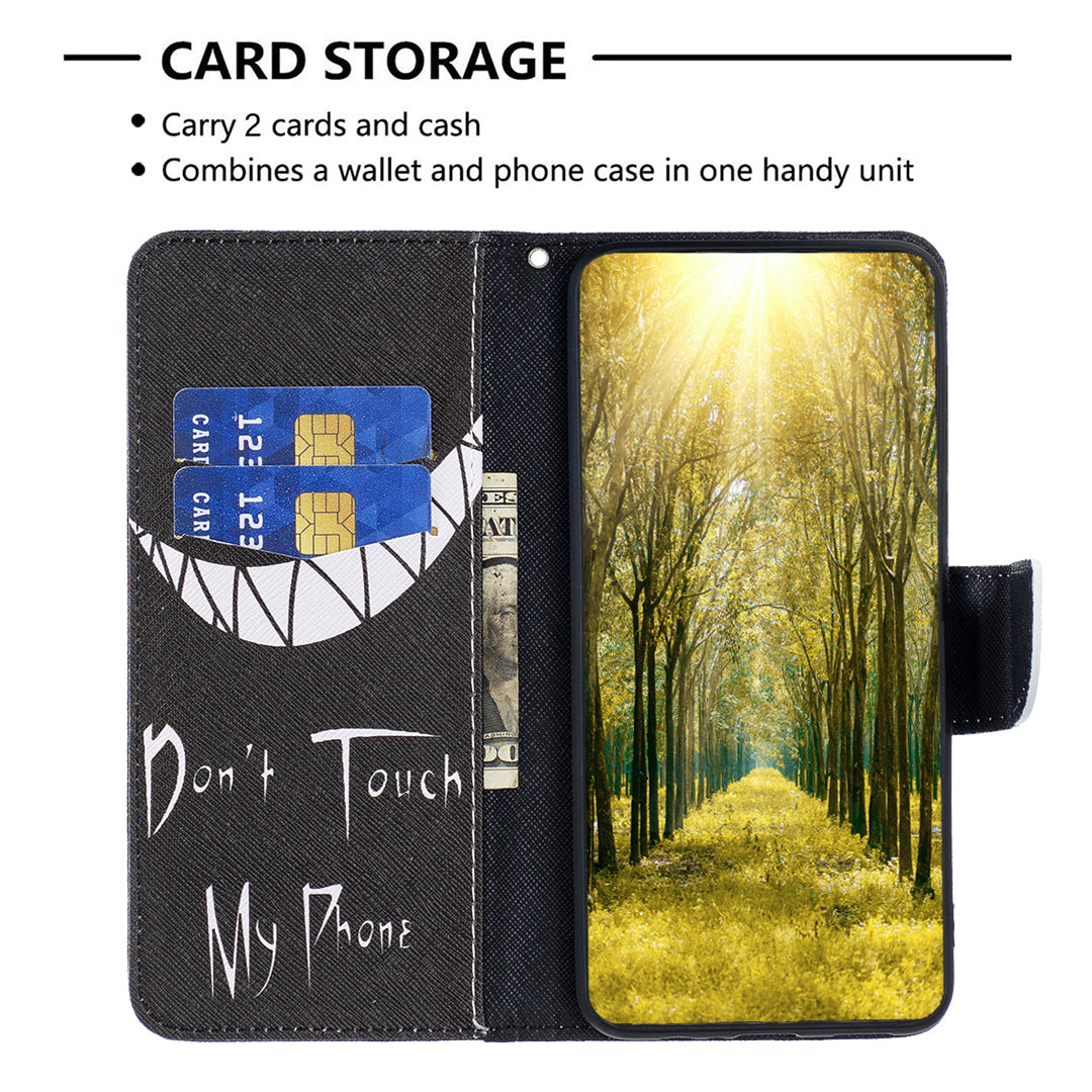 For Samsung Galaxy A15 4G Case Pattern Printing PU Leather Wallet Phone Cover