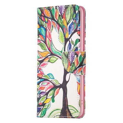 For Samsung Galaxy A15 4G Case Pattern Printing PU Leather Wallet Phone Cover