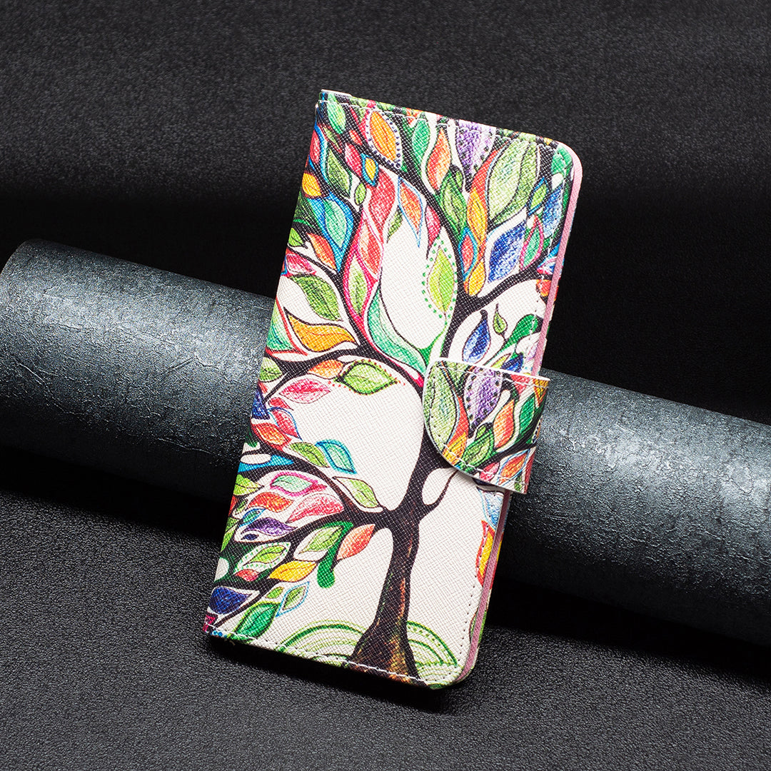For Samsung Galaxy A15 4G Case Pattern Printing PU Leather Wallet Phone Cover
