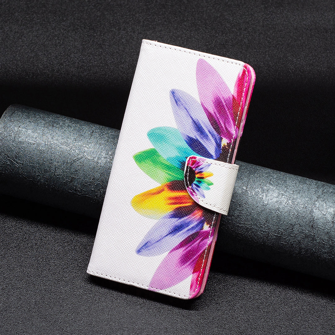 For Samsung Galaxy A15 4G Case Pattern Printing PU Leather Wallet Phone Cover