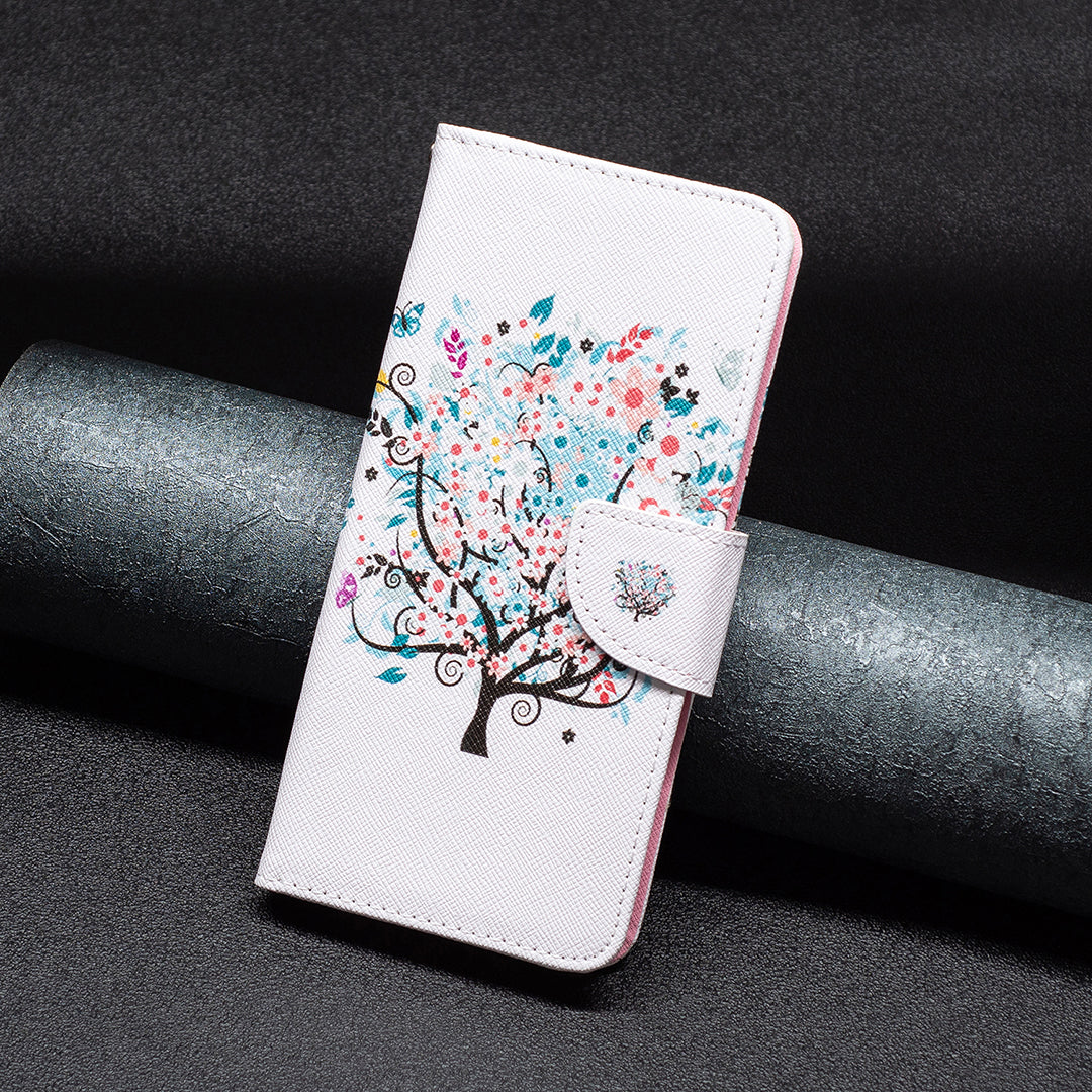 For Samsung Galaxy A15 4G Case Pattern Printing PU Leather Wallet Phone Cover