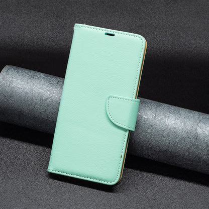 For Samsung Galaxy A15 4G Case Litchi Texture PU Leather Wallet Cell Phone Cover