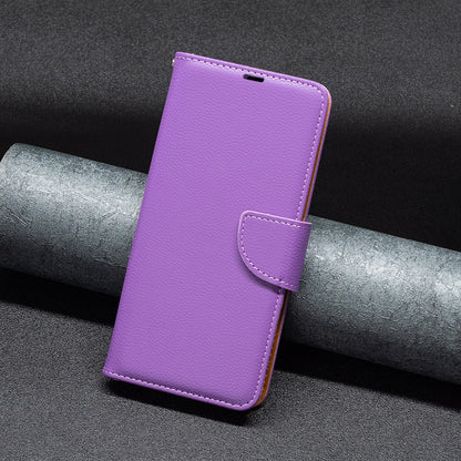 For Samsung Galaxy A15 4G Case Litchi Texture PU Leather Wallet Cell Phone Cover