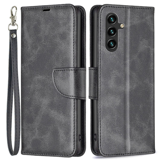 For Samsung Galaxy A15 4G Case Stand Wallet Textured PU Leather Cell Phone Cover