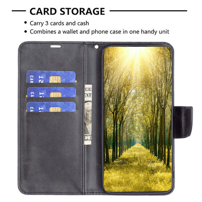For Samsung Galaxy A15 4G Case Stand Wallet Textured PU Leather Cell Phone Cover