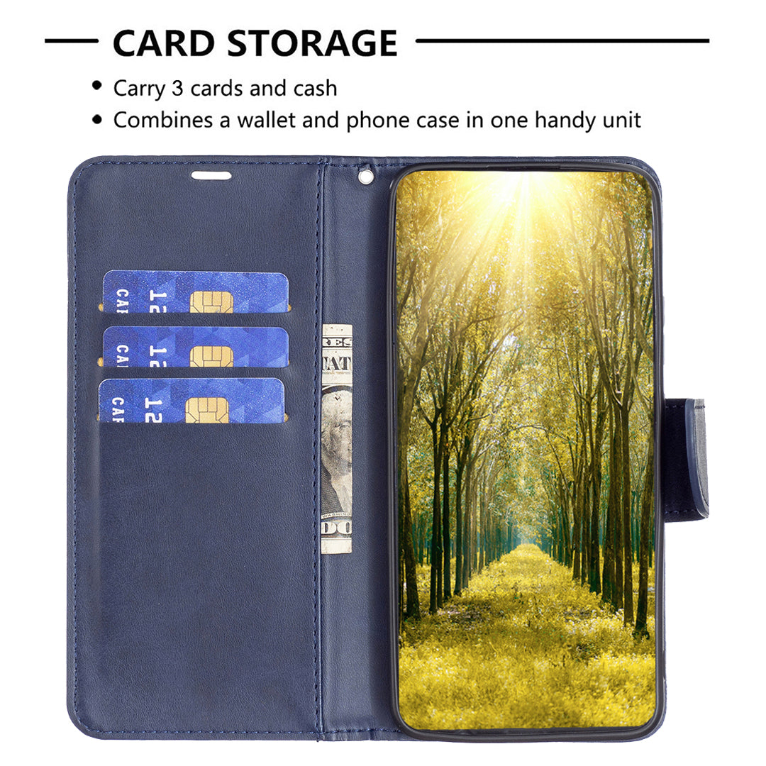 For Samsung Galaxy A15 4G Case Stand Wallet Textured PU Leather Cell Phone Cover