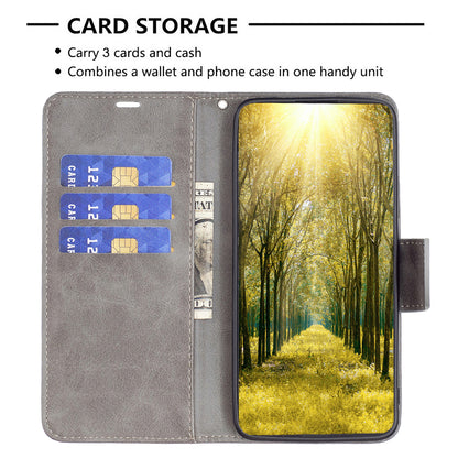 For Samsung Galaxy A15 4G Case Stand Wallet Textured PU Leather Cell Phone Cover