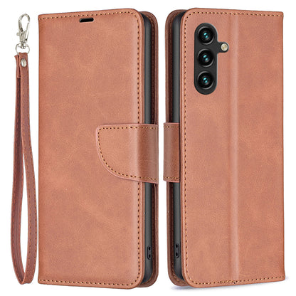 For Samsung Galaxy A15 4G Case Stand Wallet Textured PU Leather Cell Phone Cover