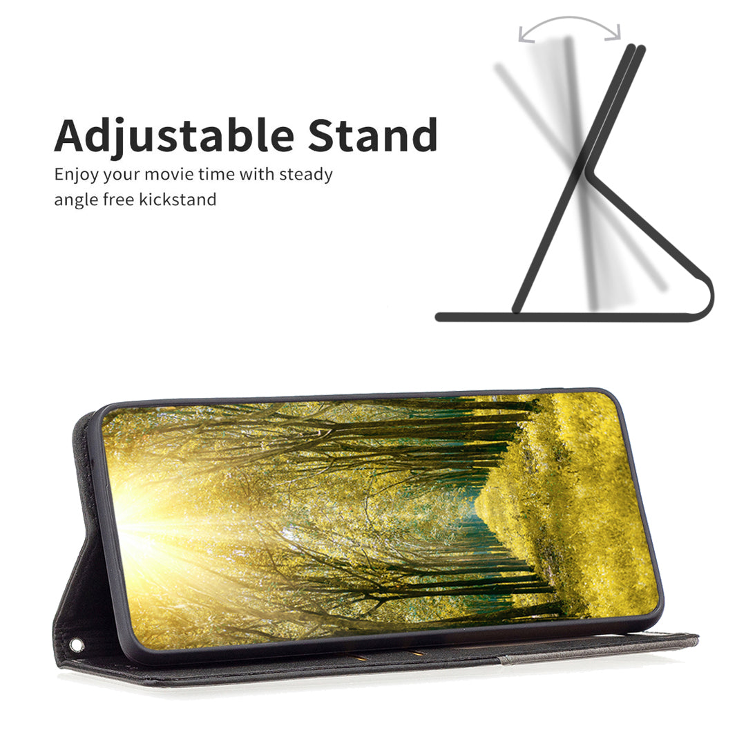 For Samsung Galaxy A15 4G Case Phone Stand Cover with Card Slots