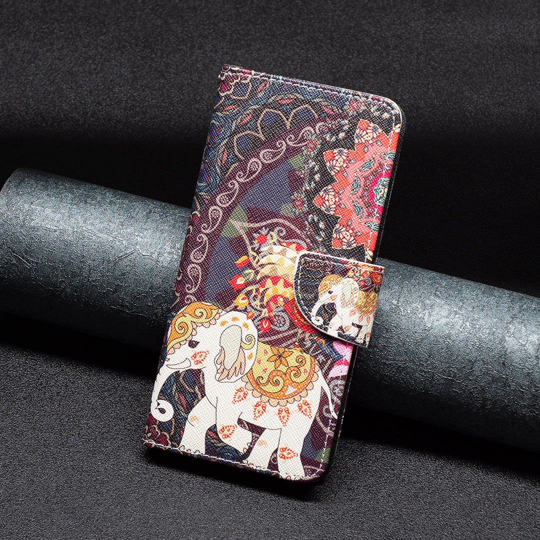 For Samsung Galaxy A15 4G Case Wallet PU Leather Pattern Printing Phone Cover