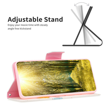 For Samsung Galaxy A15 4G Case Wallet PU Leather Pattern Printing Phone Cover