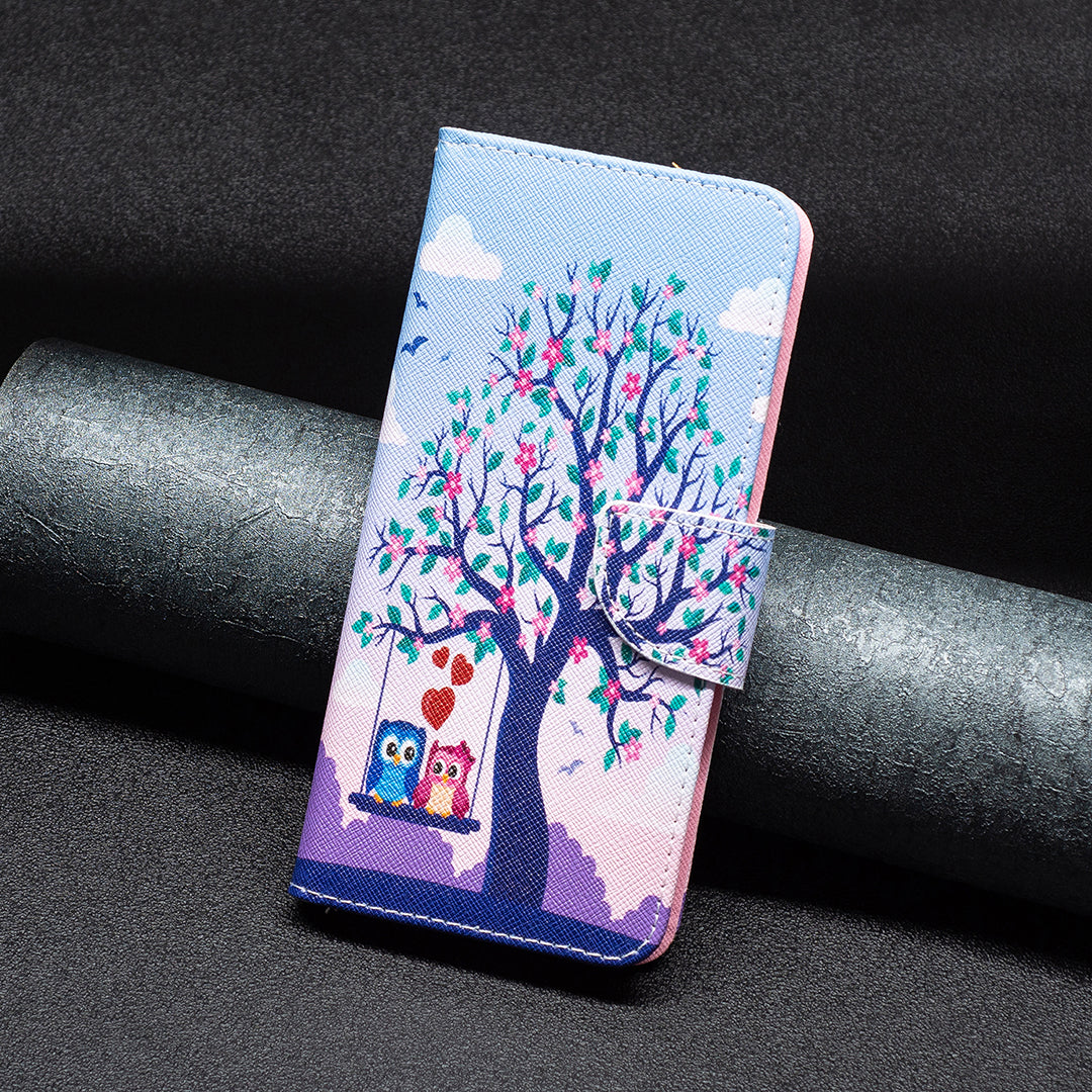 For Samsung Galaxy A15 4G Case Wallet PU Leather Pattern Printing Phone Cover
