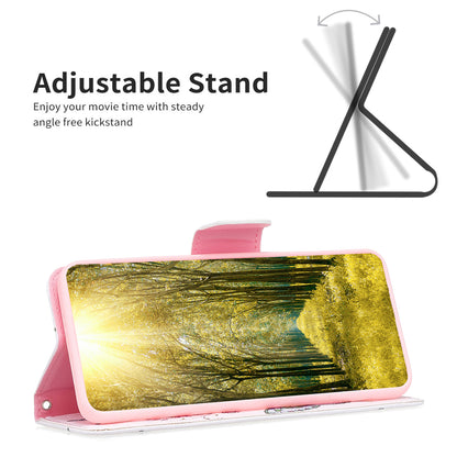 For Samsung Galaxy A15 4G Case Wallet PU Leather Pattern Printing Phone Cover