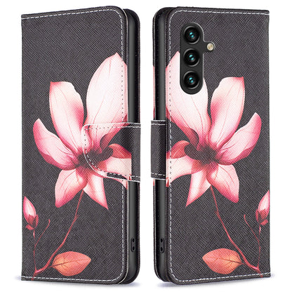 For Samsung Galaxy A15 4G Case Wallet PU Leather Pattern Printing Phone Cover