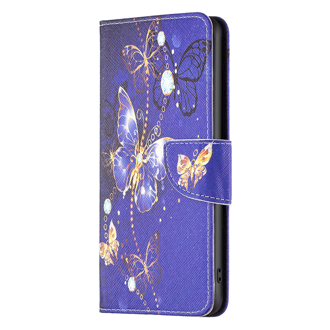 For Samsung Galaxy A15 4G Case Wallet PU Leather Pattern Printing Phone Cover