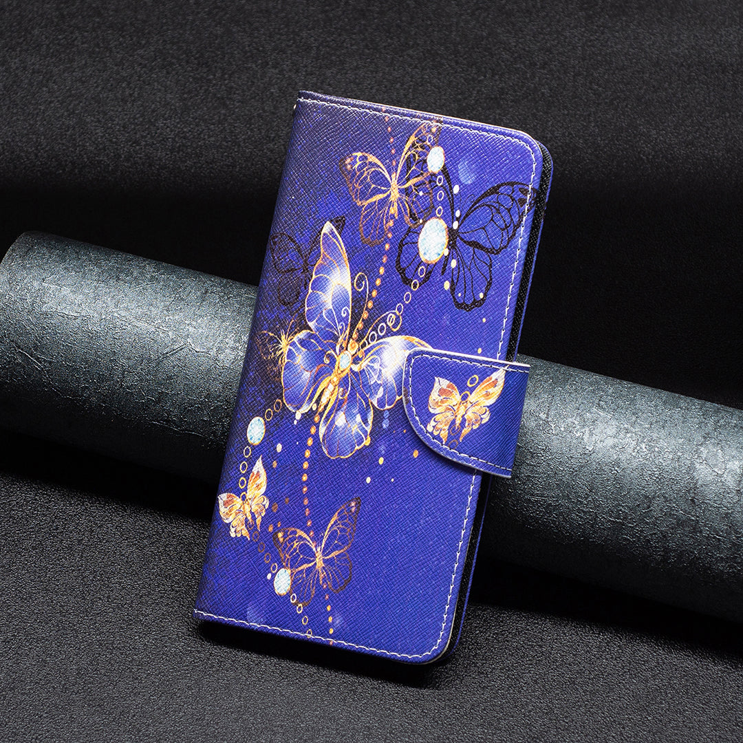 For Samsung Galaxy A15 4G Case Wallet PU Leather Pattern Printing Phone Cover