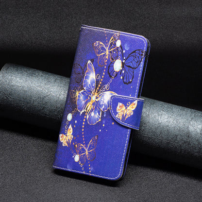 For Samsung Galaxy A15 4G Case Wallet PU Leather Pattern Printing Phone Cover