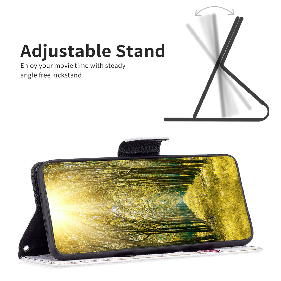 For Samsung Galaxy A15 4G Case Wallet PU Leather Pattern Printing Phone Cover