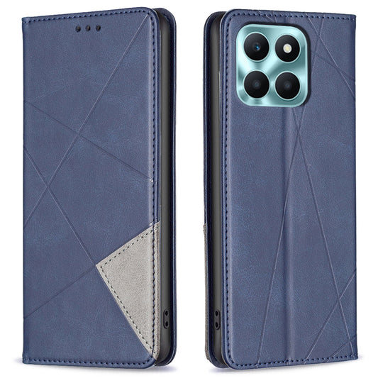 For Honor X6a 4G Leather Case Card Holder Phone Stand Protection Cover