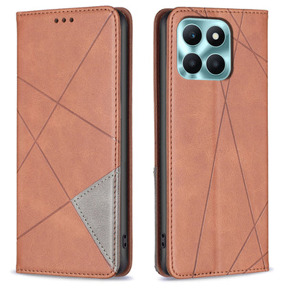 For Honor X6a 4G Leather Case Card Holder Phone Stand Protection Cover