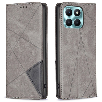 For Honor X6a 4G Leather Case Card Holder Phone Stand Protection Cover