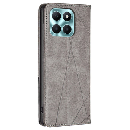 For Honor X6a 4G Leather Case Card Holder Phone Stand Protection Cover