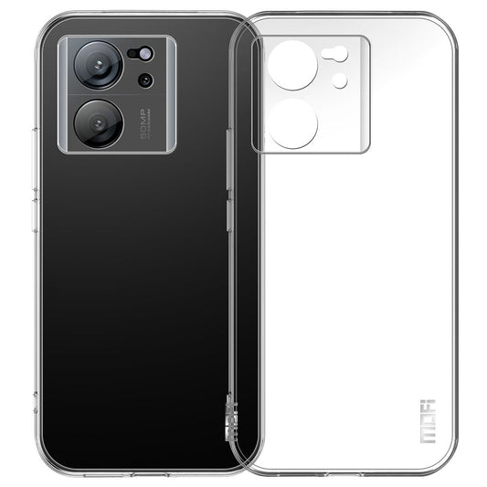 MOFI For Xiaomi 13T / 13T Pro / Redmi K60 Ultra Case HD Clear Phone Cover Soft TPU Mobile Phone Shell
