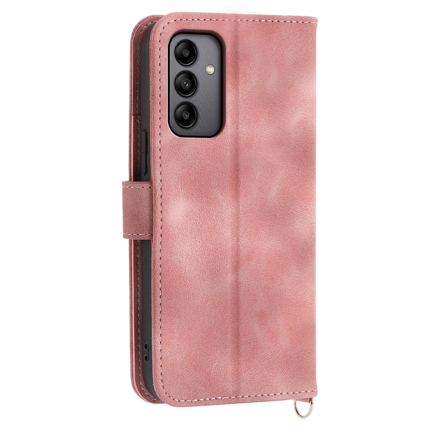 For Samsung Galaxy A05s 4G Leather Case Imprinted Stand Wallet Phone Cover with 2 Straps