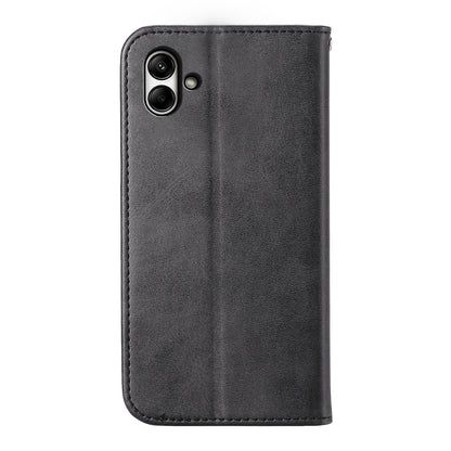 For Samsung Galaxy A05 4G Case Imprinted PU Leather Wallet Shockproof Phone Cover