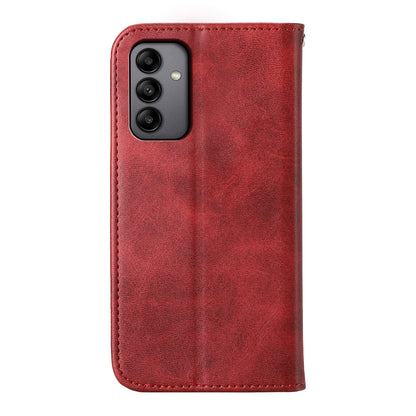 For Samsung Galaxy A05s 4G Case Imprinted Rhombus Pattern Wallet Stand Phone Cover