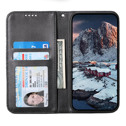 For Samsung Galaxy A05s 4G Case Imprinted Rhombus Pattern Wallet Stand Phone Cover