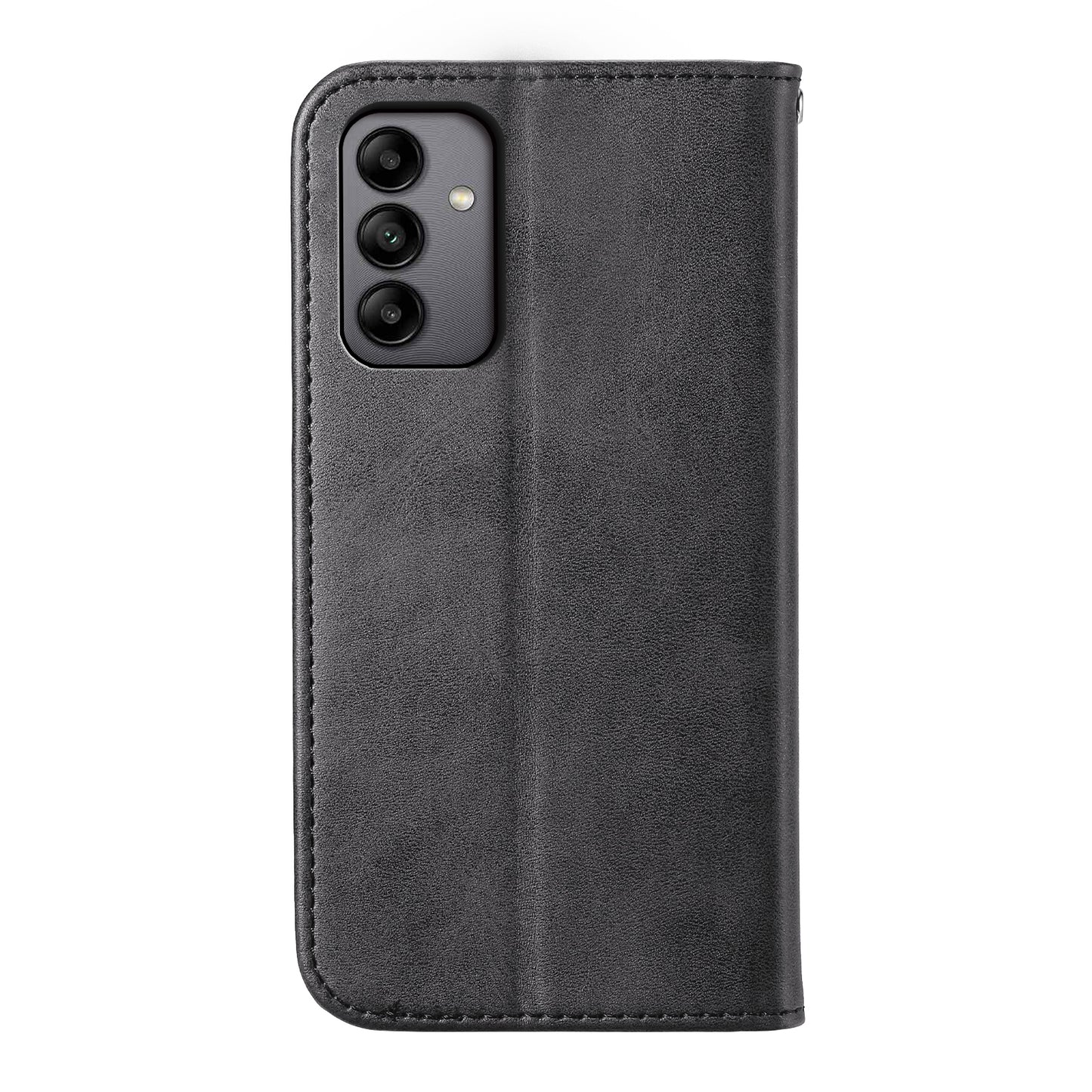 For Samsung Galaxy A05s 4G Case Imprinted Rhombus Pattern Wallet Stand Phone Cover