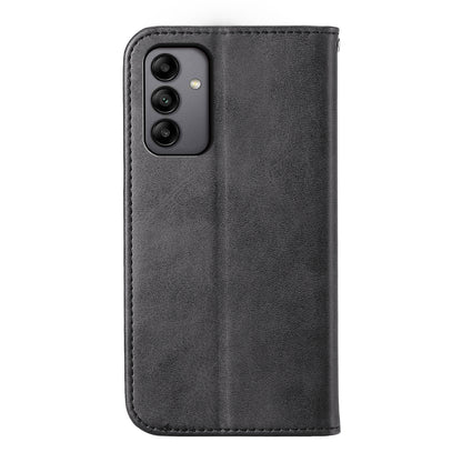 For Samsung Galaxy A05s 4G Case Imprinted Rhombus Pattern Wallet Stand Phone Cover