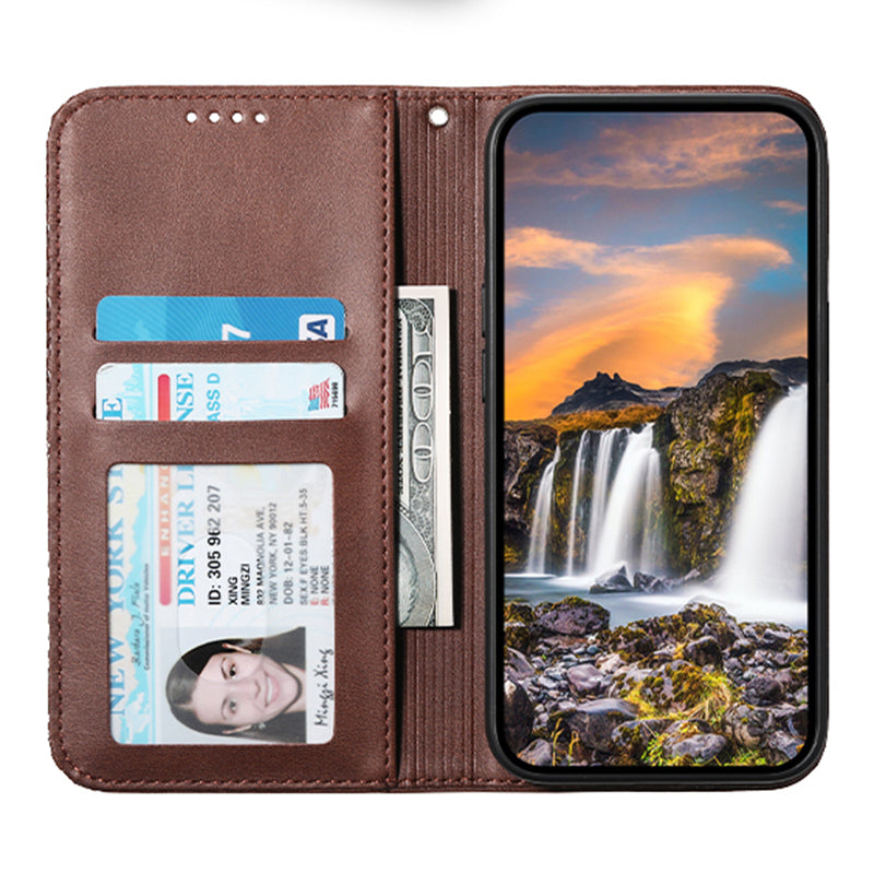 For Samsung Galaxy A15 4G Case Imprinted PU Leather Wallet Phone Cover