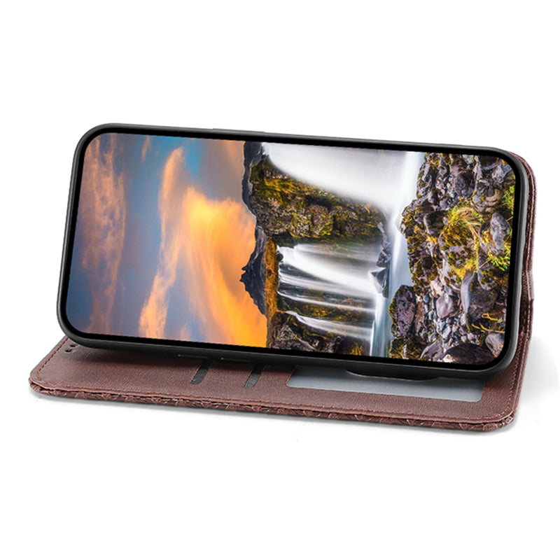 For Samsung Galaxy A15 4G Case Imprinted PU Leather Wallet Phone Cover