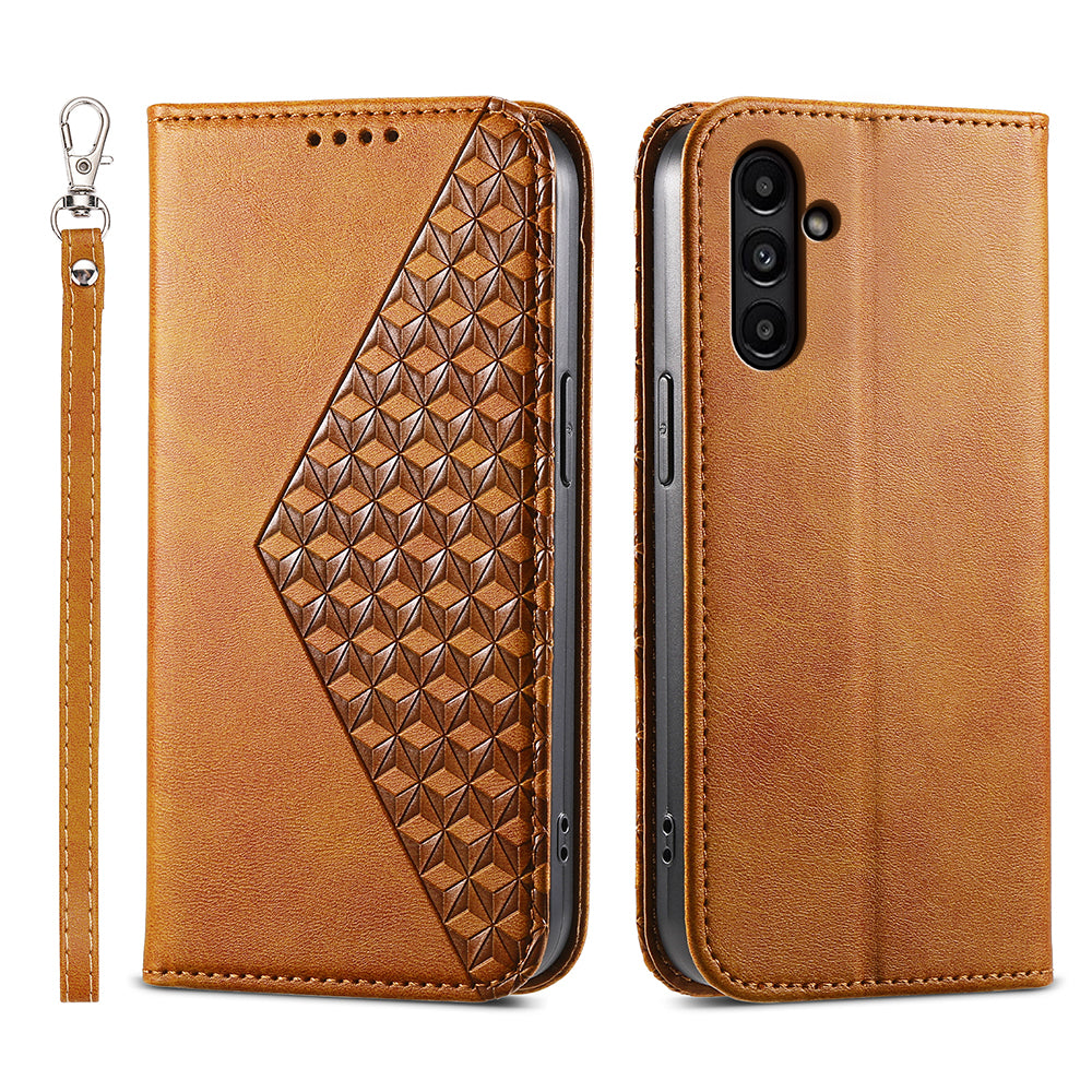 For Samsung Galaxy A15 4G Case Imprinted PU Leather Wallet Phone Cover