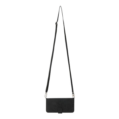 For Samsung Galaxy A15 4G Case Skin-touch Leather Phone Cover with Hand Strap + Shoulder Strap