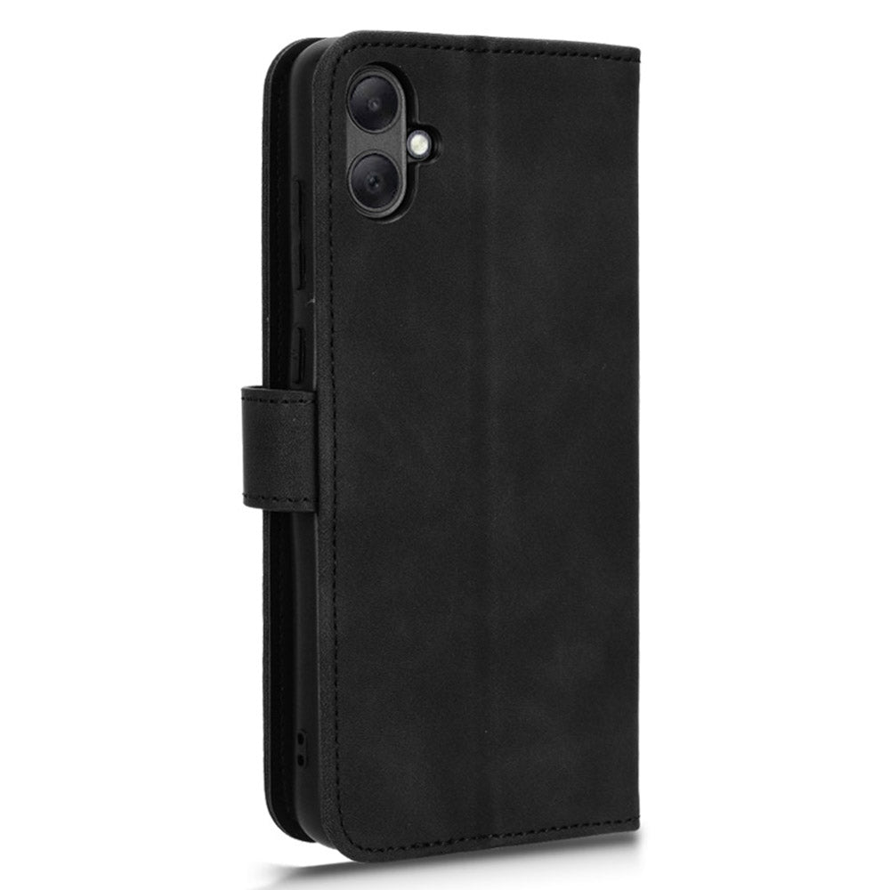 For Samsung Galaxy A05 4G Case Anti-drop Leather Phone Cover Wallet with Stand Function