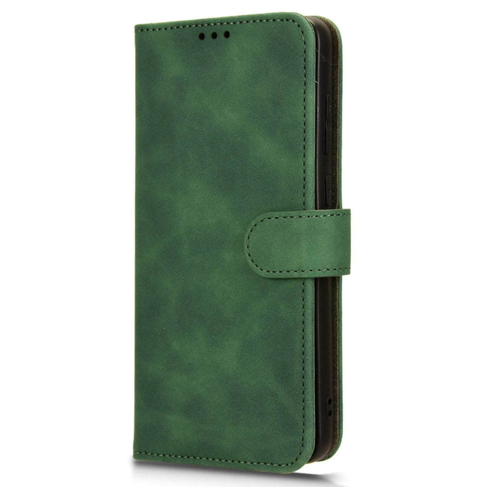 For Samsung Galaxy A05 4G Case Anti-drop Leather Phone Cover Wallet with Stand Function