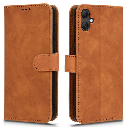For Samsung Galaxy A05 4G Case Anti-drop Leather Phone Cover Wallet with Stand Function