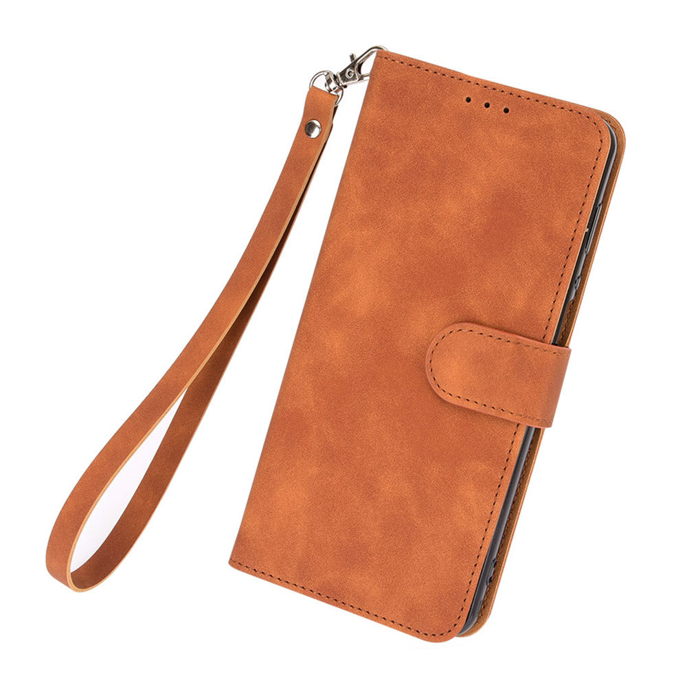 For Samsung Galaxy A05 4G Case Anti-drop Leather Phone Cover Wallet with Stand Function