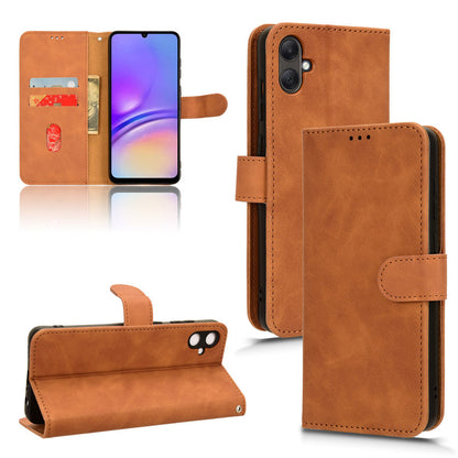 For Samsung Galaxy A05 4G Case Anti-drop Leather Phone Cover Wallet with Stand Function