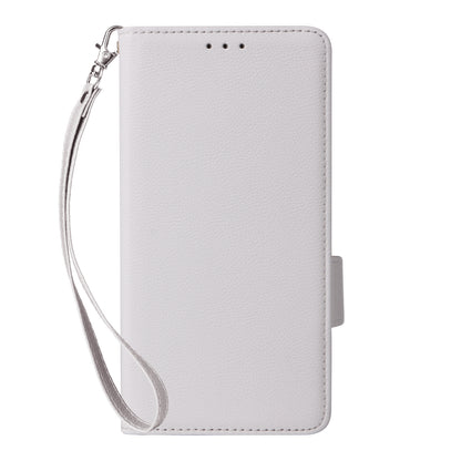 For Huawei Mate 60 Cover Litchi Texture Wallet Stand Leather Phone Case with Strap