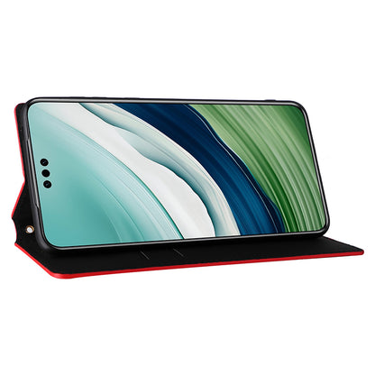 For Huawei Mate 60 Case Rhombus Imprinted PU Leather Wallet Phone Stand Cover